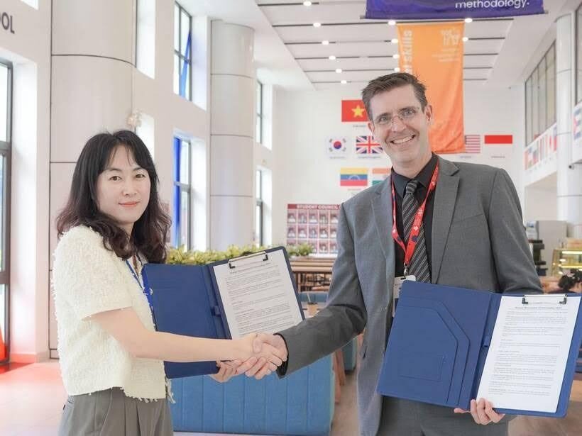 2026 Fairmont International School Vietnam과 왓츠에듀 전략적 업무협약(MOU) 체결식